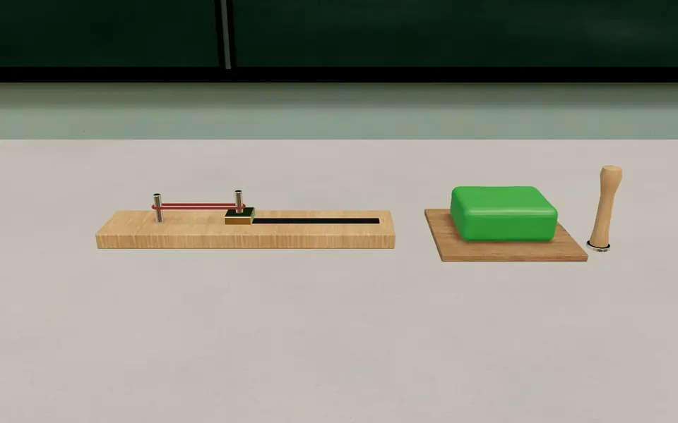 3D-сцена «Упругая и пластическая деформация»: обложка